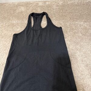 lululemon athletica Black Racerback Tank Top